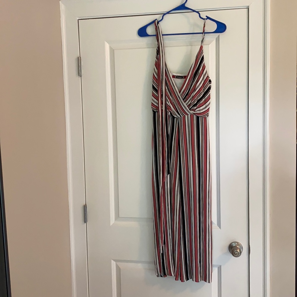 Striped Jumpsuit